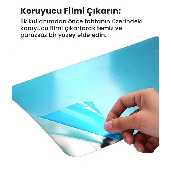 2'li Paslanmaz Çelik Kesim Panosu Seti  - 2